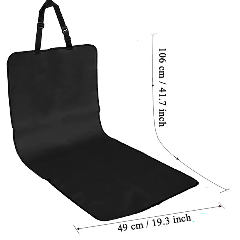 Car Rear Seat Cover Dog Mat Blanket Hammock Pup Travel Pad Protector Durable Fit Pet Protector for Car Truck SUV Waterproof Pads